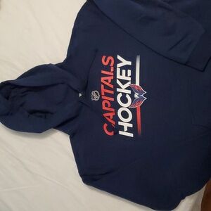 Washington Capitals Authentic Pro Navy Hoodie XL